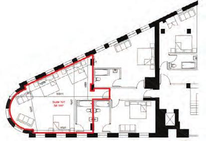Floor Plan: 6th Floor & Unit Example Sixth Floor Leisure Floor Rooftop seating area Stunning city centre views Example Unit This is an example of a three bedroom
