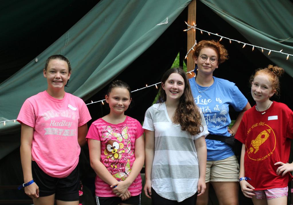 2019 Summer Camp Staff Employment Opportunities Girl Scouts of Middle Tennessee 4522 Granny White Pike, Nashville TN 37204 Phone: (615) 383-0490 Fax: (615) 460-0238 gsmidtn.org Summer Camp is Calling.