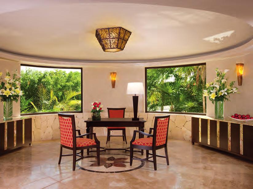 Suites offer enhanced amenities and exclusive privileges.