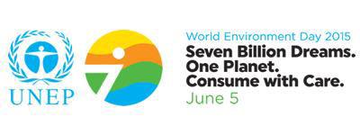 World Environment Day 2015 This year's WED slogan is Seven Billion Dreams. One Planet. Consume with Care.