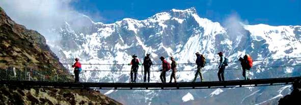 PART V TREKKING AND EXPEDITION Nepalese mountaineering is renowned for adventure tourism due to its prominent peaks.