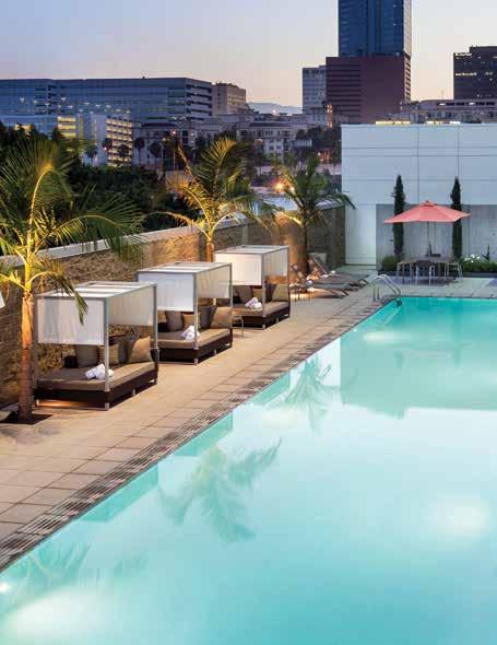 CONNECTING YOU TO SO MUCH MORE TWO HOTELS. ONE ROOF. Unprecedented flexibility at the center of L.A.