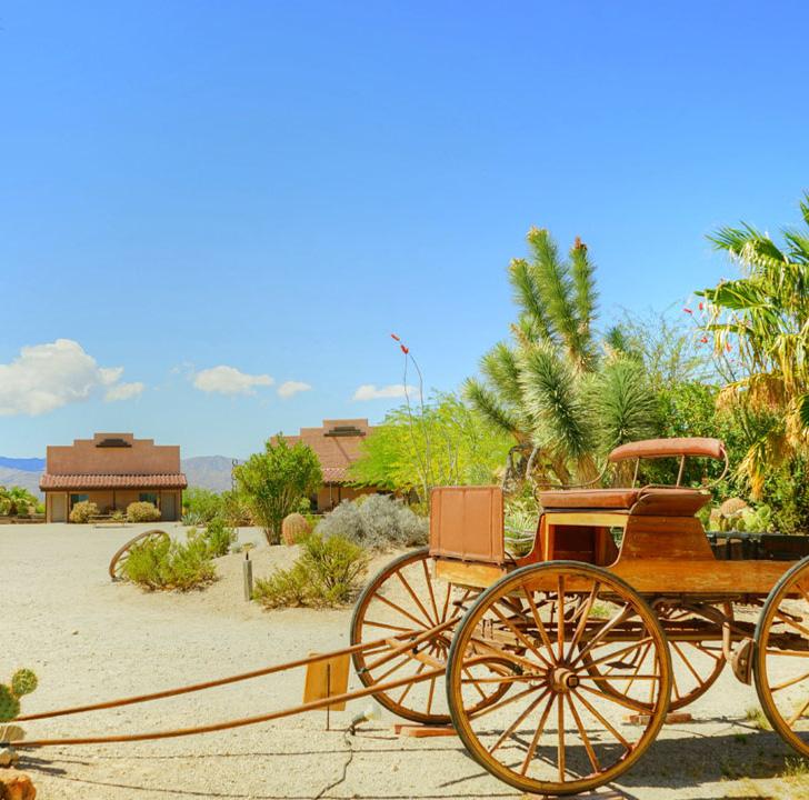 Ride through the unspoiled desert, rugged mountains and cactus that have brought Hollywood filmmakers to the ranch for over 70 years. Rate inclusion: Lodging, meals, and ranch activities incl.