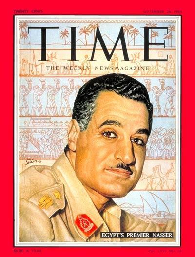 NASSER 1952 Nasser distinguished himself in the war Became president Champion of Arab Nationalism 1953