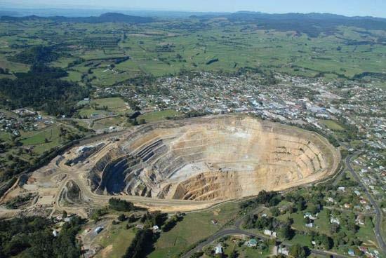 The Hauraki goldfield is host to approximately 50 low-sulphidation epithermal prospects and deposits, and has yielded in excess of 45 million ounces of gold and silver Historic mining occurred in the