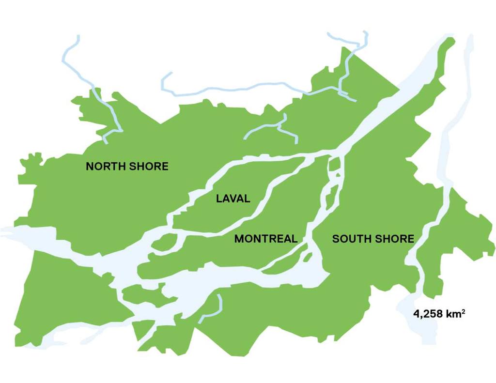 ATM is restructuring its organization to improve coordination of the four main area that comprise the Montreal Region: North Shore, Laval, Montreal, and South Shore.