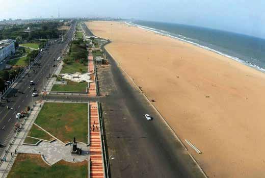 Situated along the Coromandel Coast, Chennai is India's fourth largest metropolis.