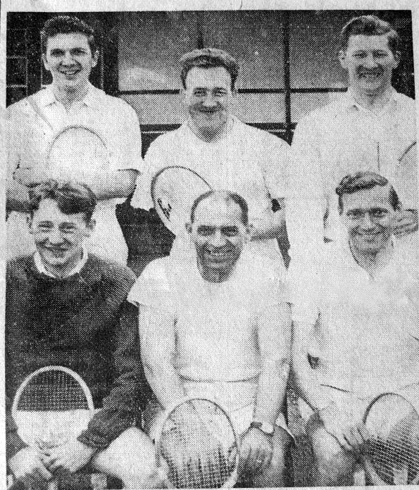 Sutton Men s Lawn Tennis team 1961 They are champions of the E
