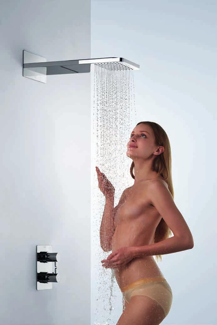and Air-Injection shower series products, you can make choice between two water