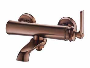 lever shower mixer for shower hose with a 1/2" connection oil rubbed bronze