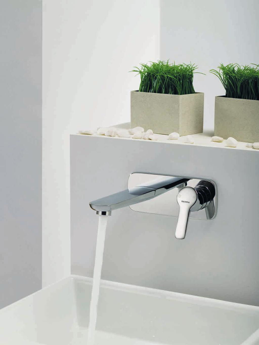 CONCEALED BASIN MIXER As to the bathroom with modern design style, the concealed basin mixer is