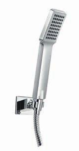 Shower Sets HSP 1101 + HHP 1201 + FLP 1101 Shower set with holder flexible hose, 150cm,