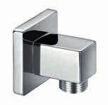 Shower Sets & Shower Outlet Elbow SSP 3101 4" rainshower set with arm round wall-mounted 1/2" connection