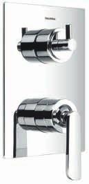 3-way diverter with volume control 2 inlets / 3 outlets, 1/2" HSP 1103 + HHP 1102 +