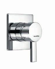 Ibisco Series FCP 1523 + RSP 1101 + SAP 1102 + HSP 1102 + HHP 1102 + FLP 1101 Ibisco single lever concealed shower mixer with rainshower and handshower designed to run 2 outlets with volume control 2