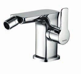 concealed basin mixer solid brass