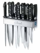 00 KR-699 Knife Rack with 12 skirt and open back 39915 1.3/.04 3 10/4.5 $120.00 KR-698 Knife Rack with short skirt for easy knife selection 39550.2/.01 1 1/.45 $77.