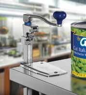 00 G-2SL NSF Can opener with long bar and stainless steel base 16600 3.3/0.1 3 20/9 $352.00 G-2CL NSF Can opener with long bar and cast stainless steel clamp base 16700 3.3/0.1 3 20/9 $392.