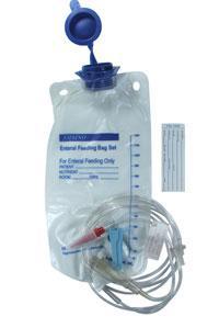 AS802 Enteral Delivery Pump Bag Set, with 1,200 cc Enteral Bag, Drip Chamber, Precision Silicone Tube, Roller Clamp, Enteral Adapter with Protective Cap This set can be used for the following enteral
