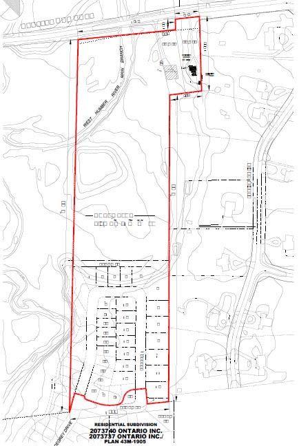 L 3-14 Figure 4: Plan of the Parcel for 4255 Castlemore Rd; the John Julian Farmhouse is located on Lot 34 at