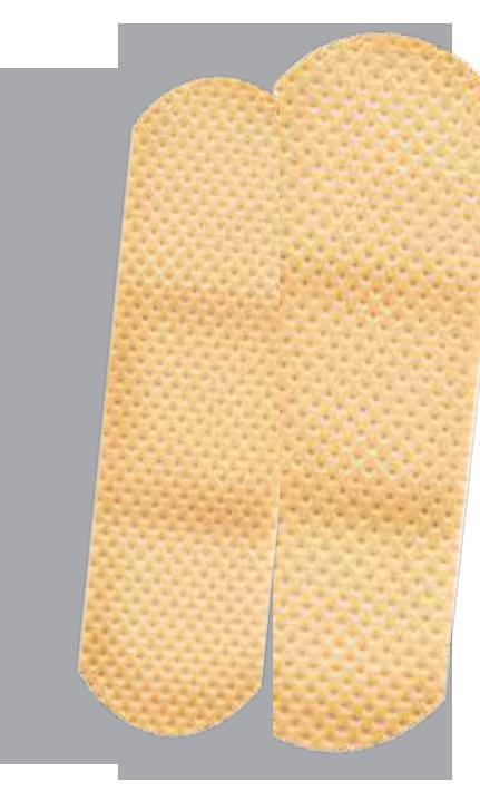 Action Bandages Super Flex Action bandages are soft and pliable, providing maximum cushioning.