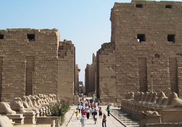 Dam. Philae temple, dedicated to the goddess Isis, was rescued in an enormous UNESCO effort in the 1970s.