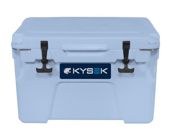 25 LITER Size (True Internal) 25 Liter Weight (Ice Chest Only) 23.15 lbs. Outer Dimensions 22.5 x 15.5 x 14.75 Inner Dimensions 16 x 8.5 x 9.
