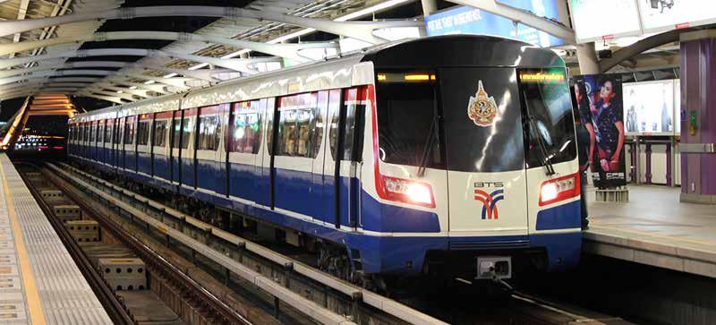BTS SKYTRAIN 133 Operator Bangkok Mass Transit System Public Company Limted Lines Operated Silom Line (National Stadium to Bang Wa)