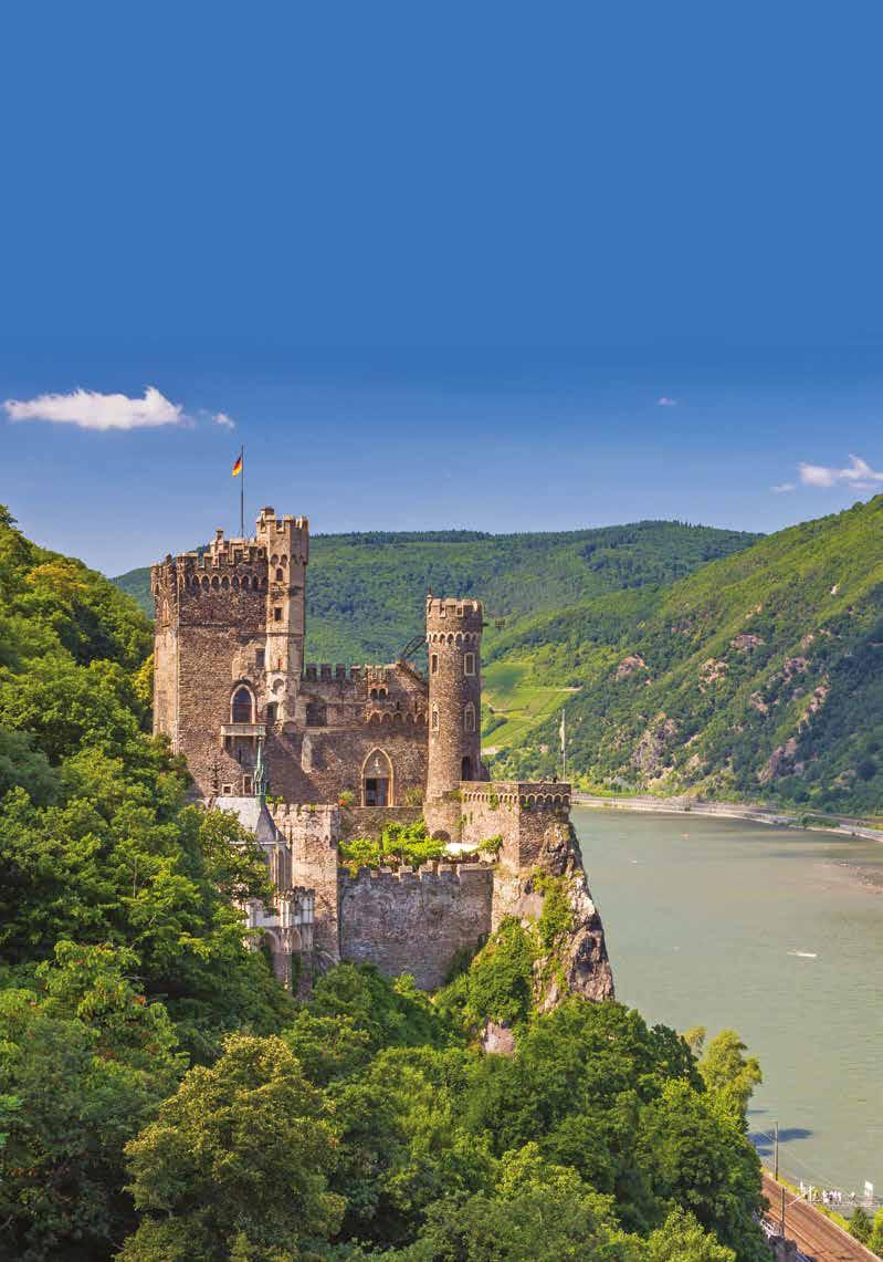 SPLENDOURS OF THE RHINE A river journey along the majestic Rhine from Switzerland to the Low
