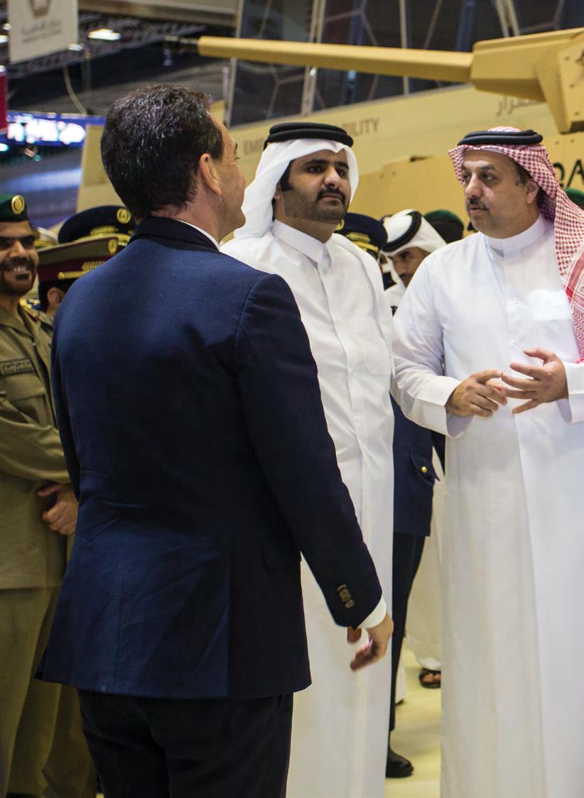 The sixth edition of the Doha International Maritime Defence Exhibition and Conference - DIMDEX 2018 - was held between 12-14 March 2018 at the Qatar National Convention Centre, and was proudly