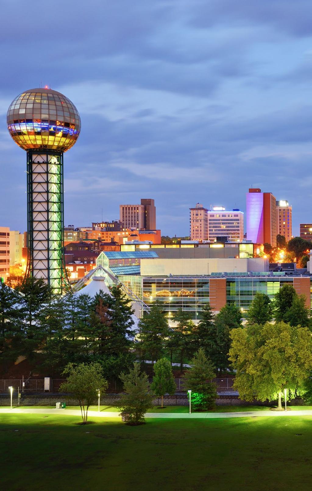 KNOXVILLE BEAUTIFUL FOR BUSINESS Knoxville, a gateway to the Great Smoky Mountains National Park, located in East Tennessee, has something for everyone including historical tours, outdoor adventures,