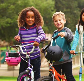In addition, every day includes free swim time in the Parkwood pool. Bike-N-Park (Ages 8-12) Participants in this camp will learn basic bike safety and enjoy short bike trips.
