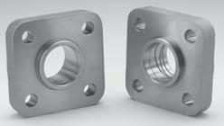 Type 2 is a boss bushing which is flange mounted with the major bearing surface contained within the die set.