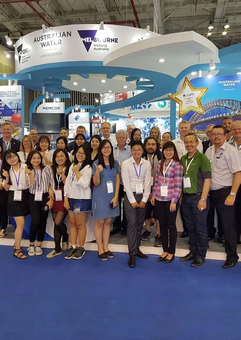 TESTImoNIALS FROM VIetWater 17 DELEGATES Vietwater activities will enable a new level of cooperation between the Australian and Vietnamese water sectors, ensuring the sharing of expertise and
