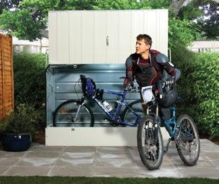 other products Under van storage Protect a Cycle Protect a Bike Lockable storage available in a choice of four sizes; perfect for parks with space restrictions.