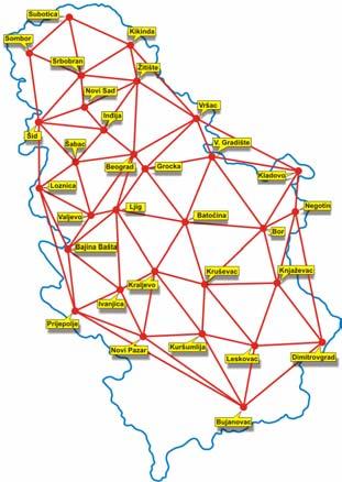 GPS Permanent Stations Network (3) In november 2005, in cooperation with Republic geodetic authority of Serbia, network for entire Serbia was developed Control center was in Novi Sad It was one of