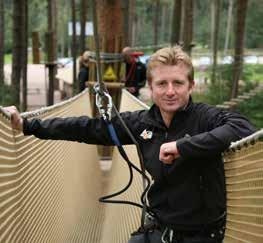 " Tristram Mayhew Founder of Go Ape - The world's largest high wire adventure course operator www.goape.co.uk Laughter, excitement, trepidation, achievement.