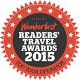 newspaper and Ultratravel magazine, and Wanderlust, as voted by their