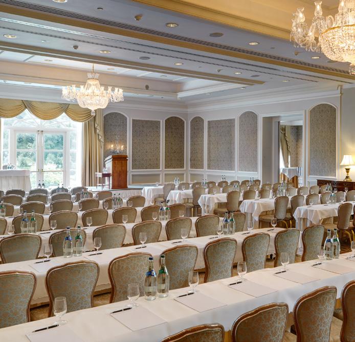 The Shrewsbury Room can host up to 600 people for events including; fashion shows, gala dinners and conferences.