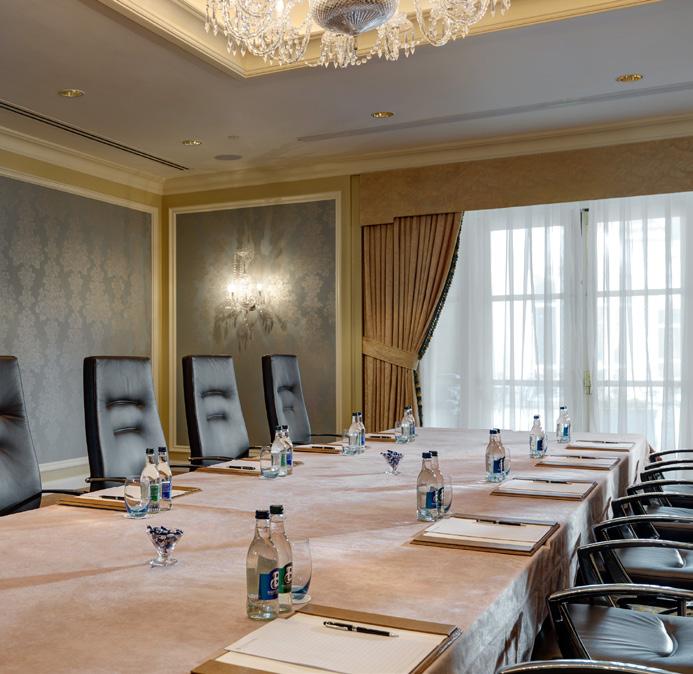 A PERSONAL, RESPONSIVE SERVICE Your meeting will be delivered by a highlytrained team focused on understanding your needs and tailored to your event.