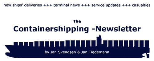 July 2006, 28 th week Emirates Shipping Line plan new service +++ Hatsu Smiles at Hamburg +++ Hapag- Lloyd adds African Loop +++ New Deckhouse for L-203 +++ Who will operate Port 2000 remaining