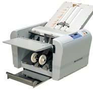 Accepts paper 500 sheets (64gsm). weight 45-160gsm (up to 230gsm for Accepts paper weight single fold). Optional Perforating and 45-140gsm (up to Scoring units available. 210gsm for single fold).