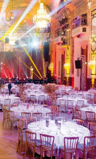 Our diverse range of services is rounded off by catering for exhibitions and international congresses.