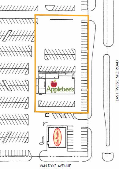 Project History Site Plan The Applebee s is a 5,500 square foot