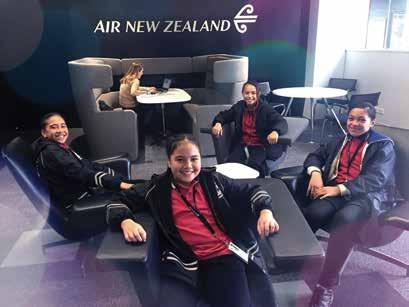 Reducing inflight waste School girls from Viscount School in Mangere ready to tour one of our engineering hangers in Auckland Inflight waste is a huge challenge for the airline industry, so we are