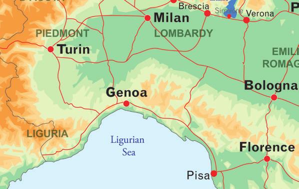 MILAN > MILAN Liguria 4 days / 3 nights Milan > Genoa > Sanremo > Porto Venere > Cinque Terre > Camogli > Portofino > Santa Margherita Ligure > Milan DEPARTURES RATES NOVEMBER 10 DECEMBER 8 DBL / TPL
