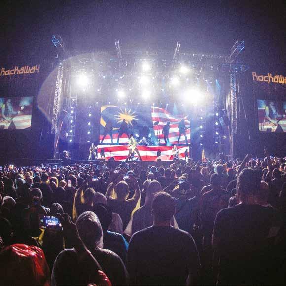 MAJOR EVENTS Events Supported 33 The Event Support unit provides a comprehensive range of services while maximising the success of major events held in Malaysia.
