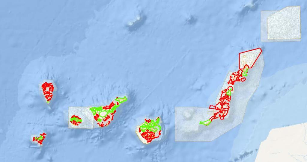 Key biodiversity areas (KBAs) CANARY ISLANDS Identified KBAs Priority