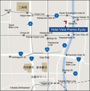Hotel Vista Premio Kyoto Location Kyoto, Kyoto Prefecture Hotel Type Stay-Only Number of Guest Rooms 84 Leasable Area 3,867.