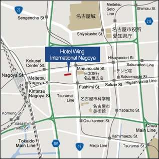 Hotel Wing International Nagoya Location Nagoya, Aichi Prefecture Hotel Type Stay-Only Number of Guest Rooms 220 Leasable Area 5,255.